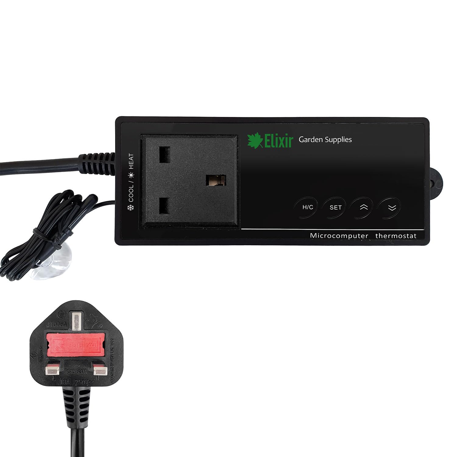 Elixir Gardens Economical Low Energy Thermostat for Soil Warming Cables