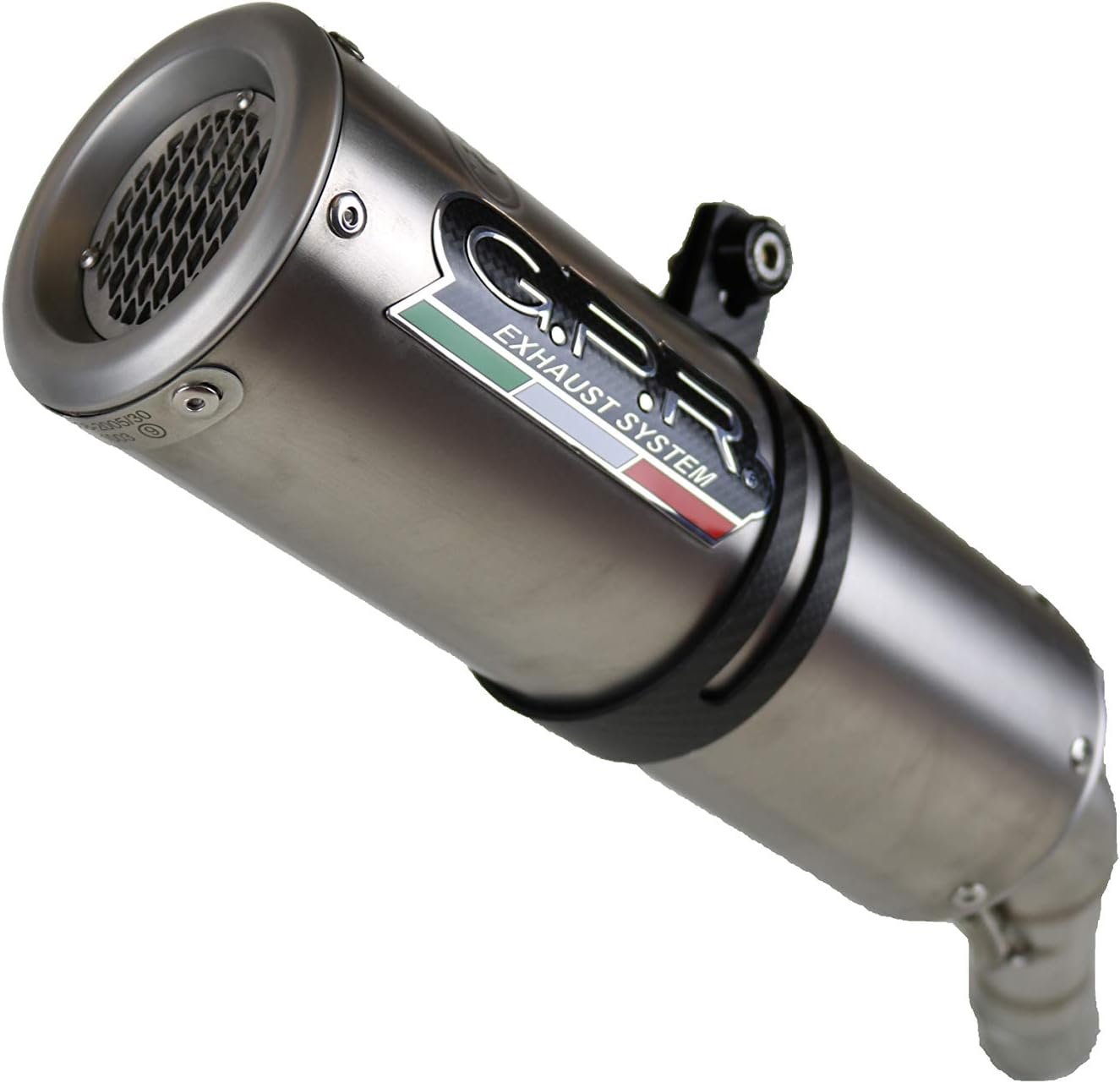 GPR ItaliaGPR Italia Exhaust System, Exhaust - S.198.M3.TN Approved Terminal with Connector, Gsx-R 1000/1000 R 2017/18, M3 Natural Titanium