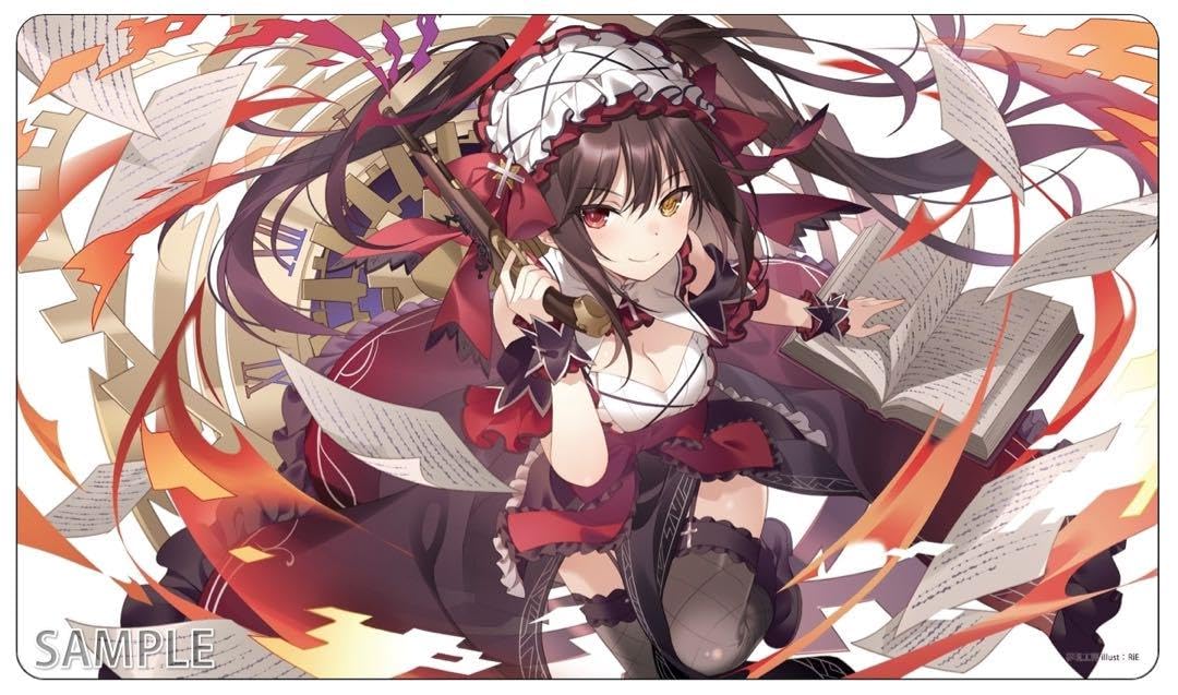 夢現工房　デート・ア・ライブ　時崎狂三　プレイマット Amazon.co.jp: デート・ア・ライブ 時崎狂三 夢現工房 プレイマット