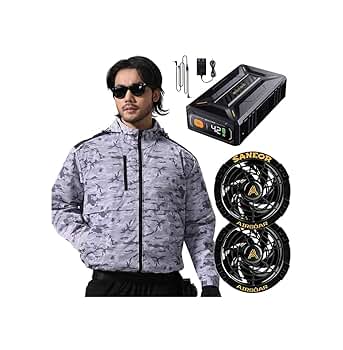 Daonaca 52V ファンバッテリーセット 空調服 Amazon.co.jp: 空調作業服 52V空調ファンバッテリーセット