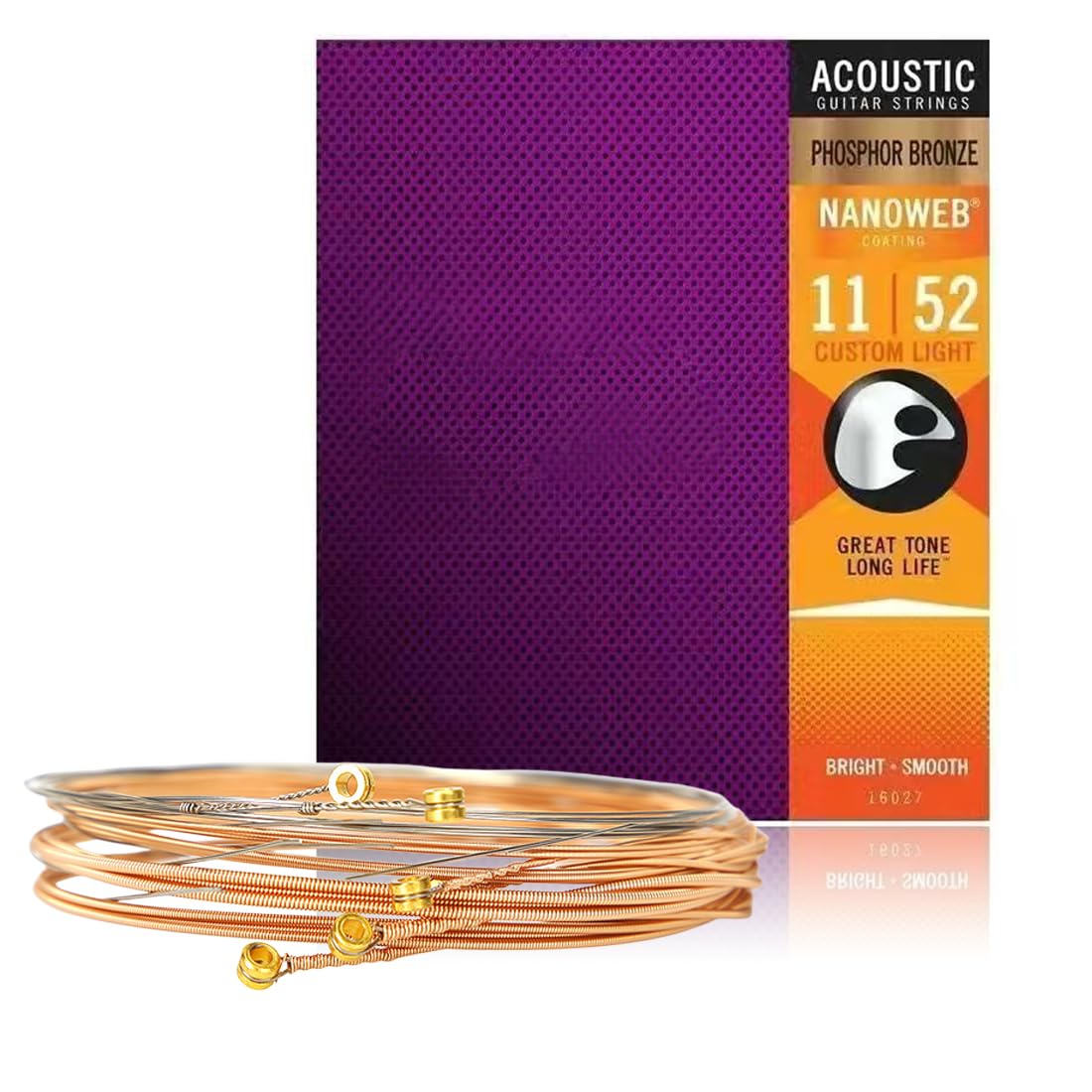 Strings Phosphor Bronze Acoustic Guitar Strings(.011-.052)