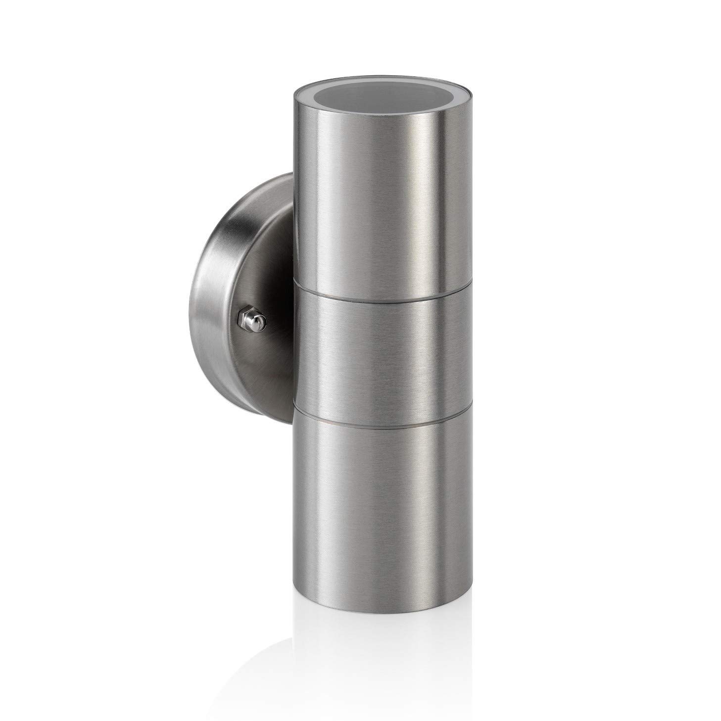Auraglow Up & Down Outdoor Wall LightWinchester- Stainless SteelFitting Only from B&Q
