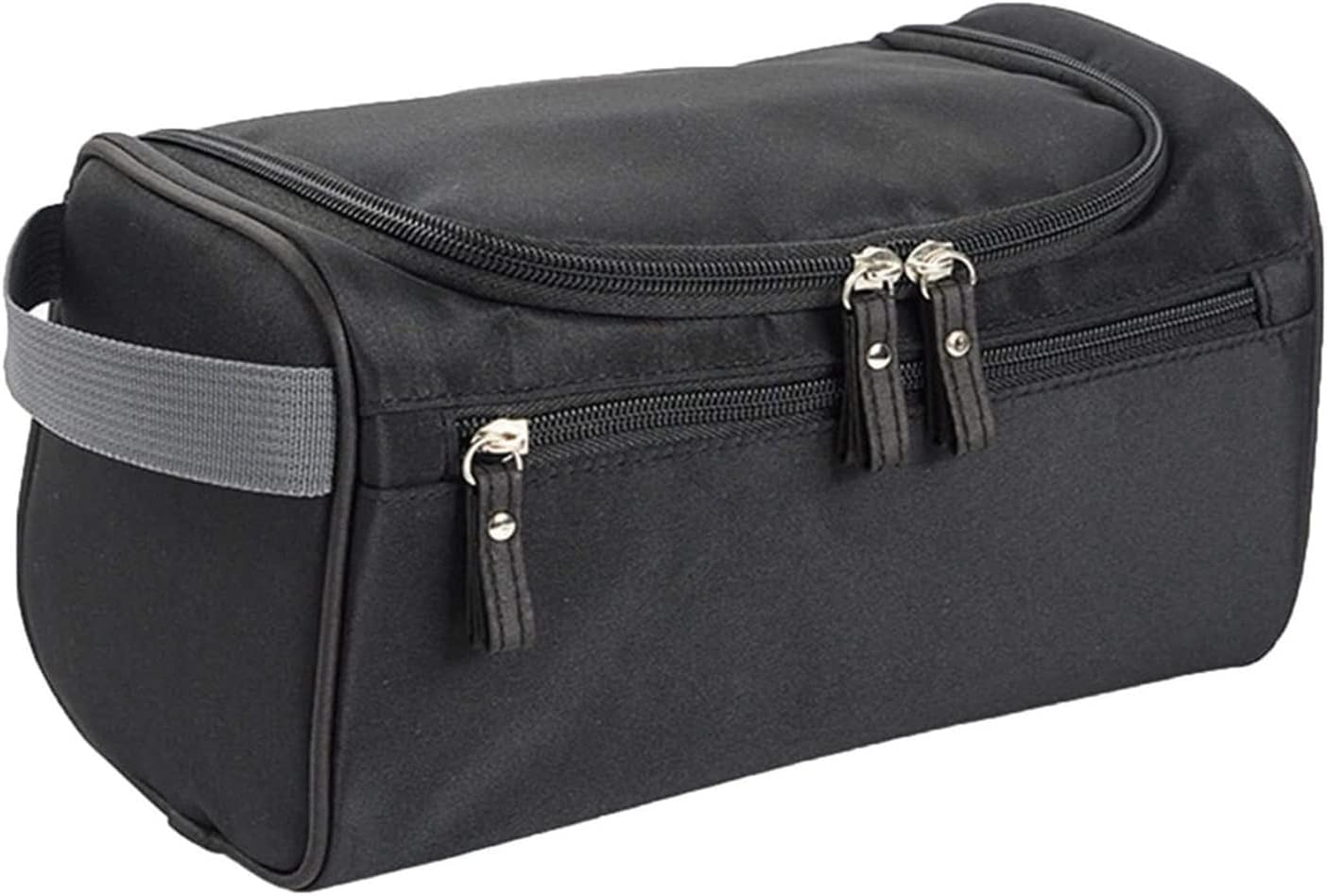 ストラップ付き旅行用トイレタリーバッグ、吊り下げ式メイクアップケースオーガナイザー、コスメポーチホルダー収納、バスルームシャワーウォ