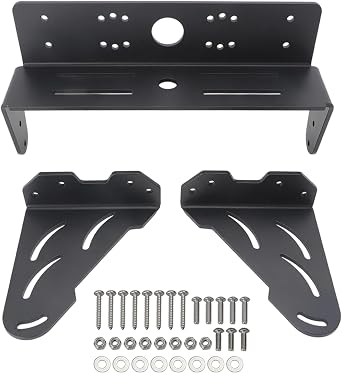 Universal Adjustable Dual Fish Finder Graph Mount for Boats
