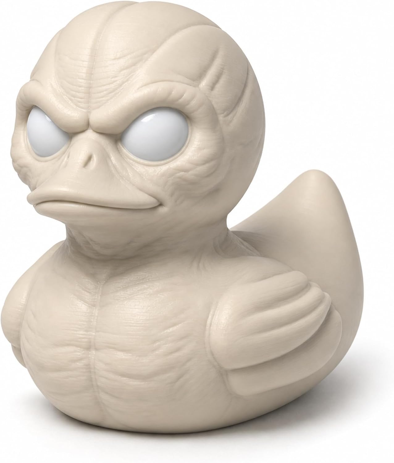 3D Printed Muscle Creature Duck Collectible Compatible with Jeep Ducking – Fierce Dashboard Decor | Cruise Duck Hiding Surprise | Bold Desk Accessory and Novelty Display Gift