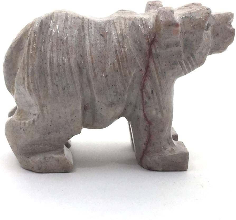 Amazon.co.jp: Nelson Creations, LLC クマの天然ソープストーン