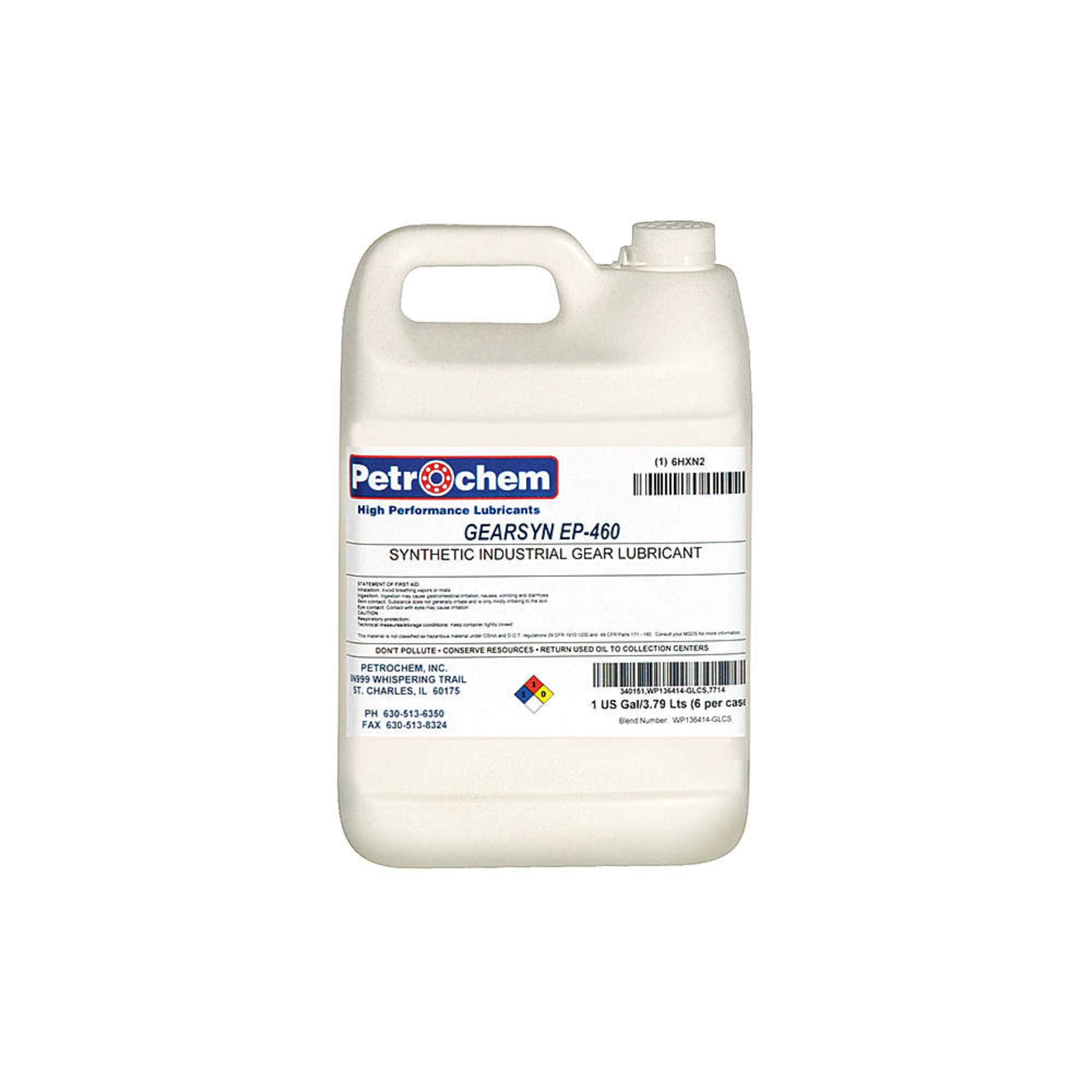 Petrochem Synthetic EP Gear Lubricant ISO 460 : Tools & Home Improvement