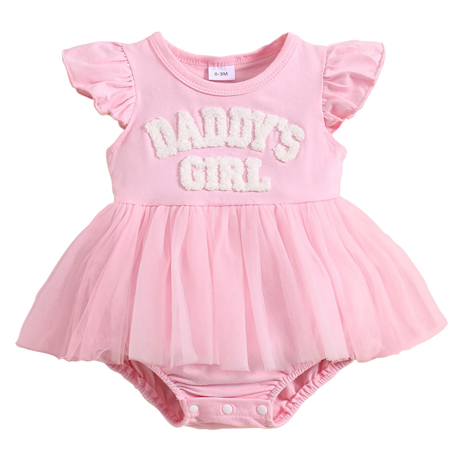 JiAmy Daddy's Girl Romper Dress