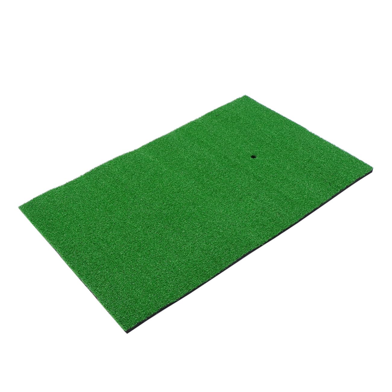 Alfombra de Práctica de Golf 50x80 Cm para Interiores y Exteriores | Césped Pp Verde, Simulación Realista en Campo, Tacto Natural, para Principiantes y Jugadores Avanzados