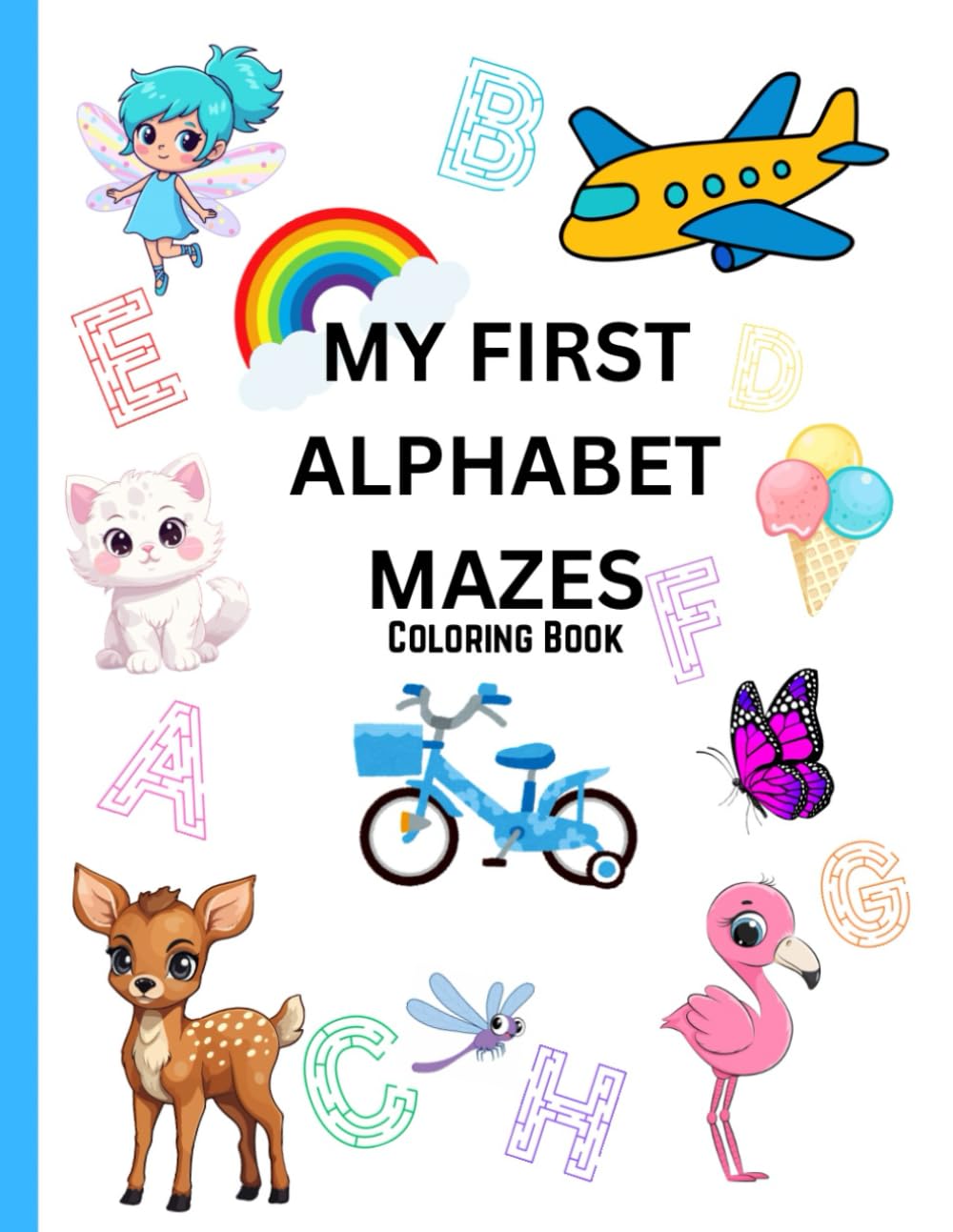 My First Alphabet Mazes Coloring Book