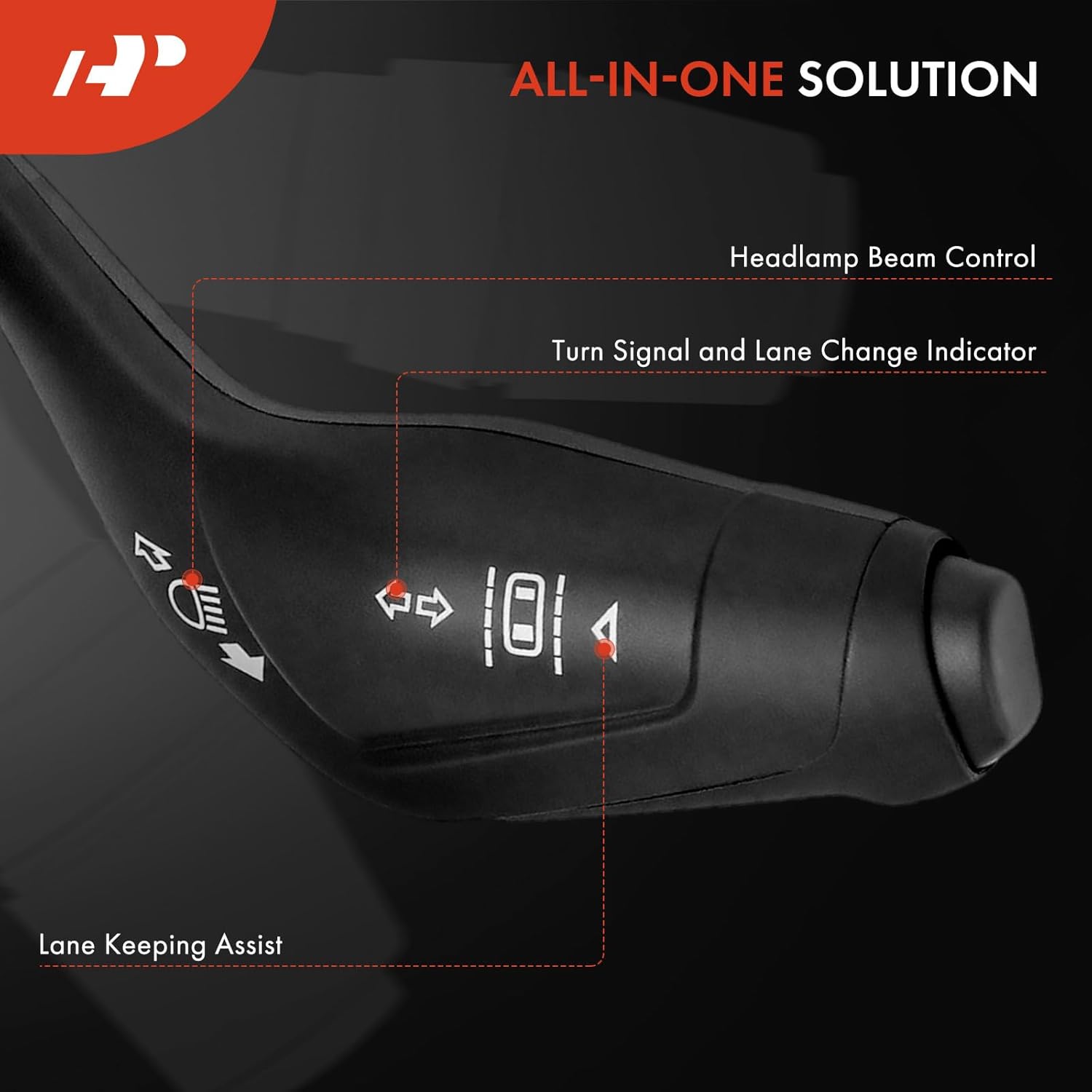 A-Premium Turn Signal Switch Headlight Dimmer Multifunction Switch Lever Compatible with Ford Fusion 2013 & Lincoln MKZ 2013