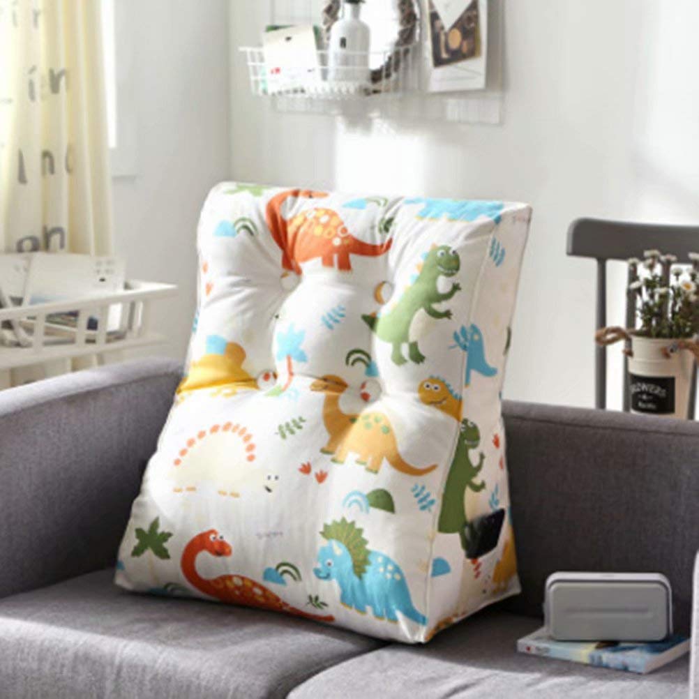 Z-one Cuscino Posteriore, Lombare Cuscino Lettura cuscinoa Forma di Cuneo Cuscino per Divano Letto Sedia da Ufficio da Casa Perfetto per Riposare,Resto Cuscini Cerniera Rimovibile