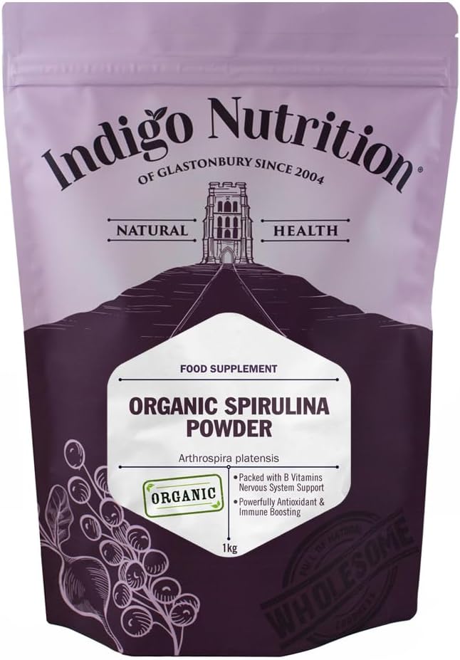 Indigo Herbs Organic Spirulina Powder 1kg