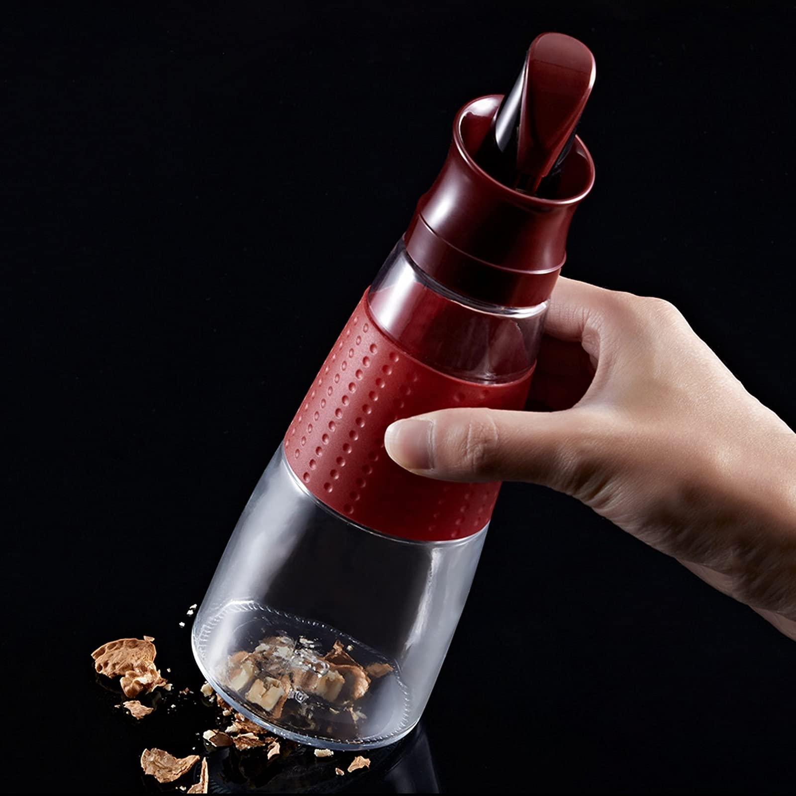Dispensador de Botellas de Aceite y Vinagre Botella de aceite de aceite de oliva de vidrio de vidrio de vidrio de vidrio de vidrio Botella de vinagre de aceite adecuado for el restaurante de la cocina