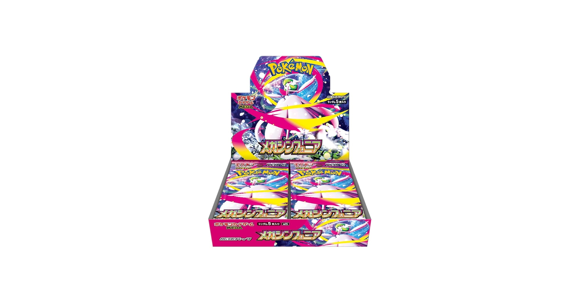 Amazon.com: Pokemon Card Game Mega Symphonia Booster Box