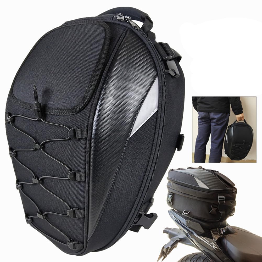 BIGFOX Borsa da sella per moto impermeabile 10-14 l