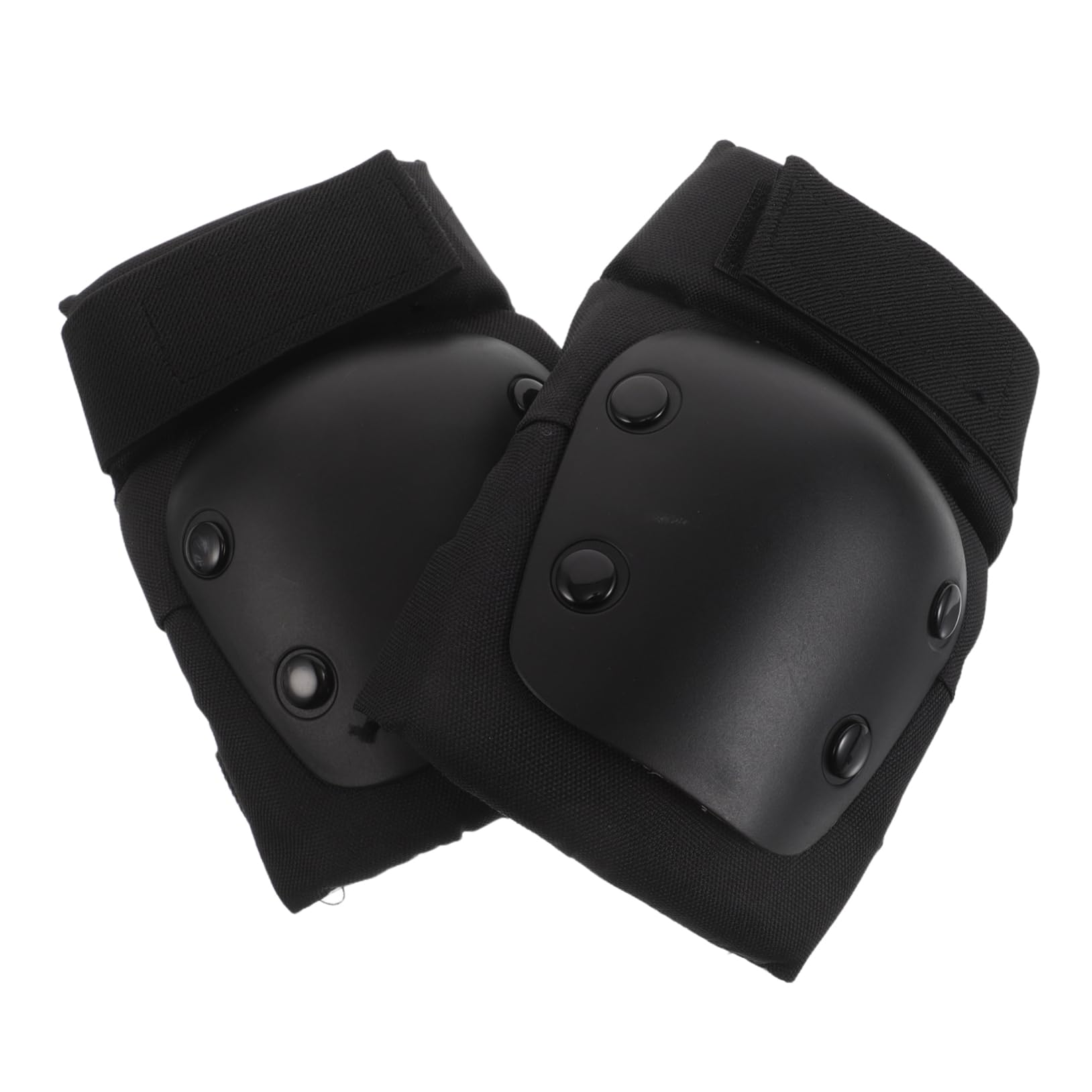 HANABASS 1 Pair Youth Elbow Protectors for Active Compression Support Gear for Basketball Football Skating Lightweight Durable Black Protective Pads