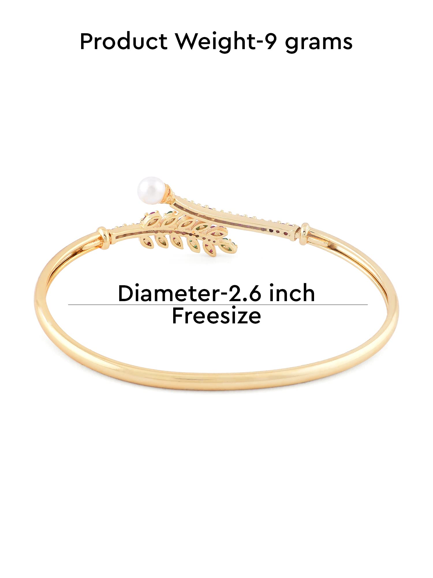 CZ Contemporary Style Kada Women
