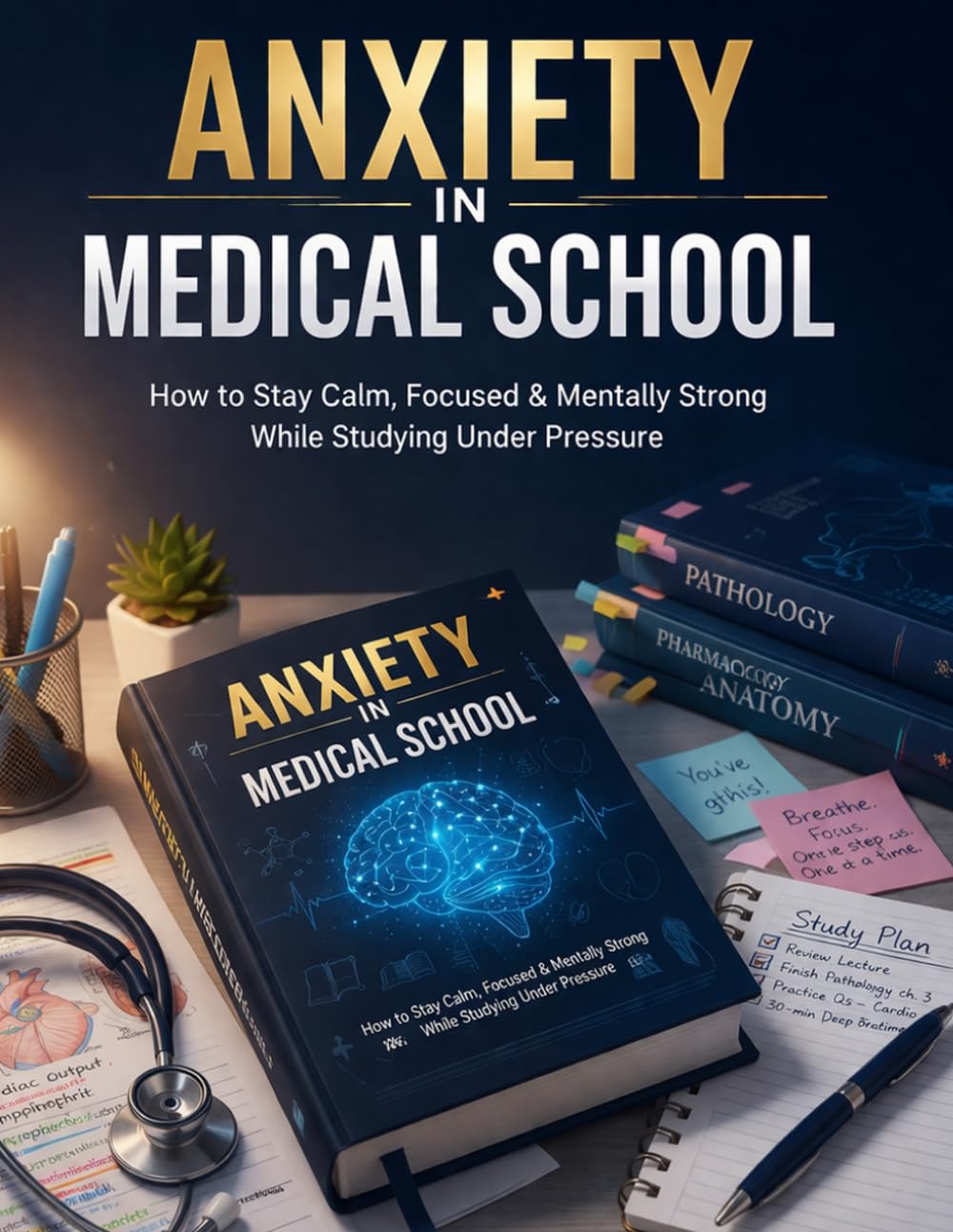 Anxiety in Medical School: How to Stay Calm, Focused & Mentally Strong While Studying Under Pressure (The Medical Student Survival Guide)