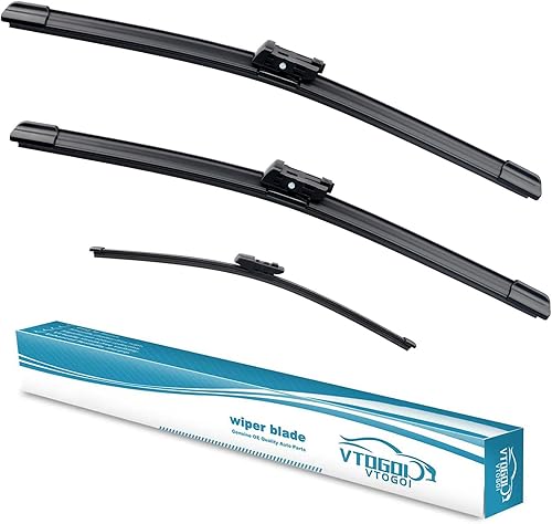 Juego de 3 limpiaparabrisas de repuesto de equipo original de fábrica de 26 pulgadas, 22 pulgadas, 12 pulgadas (juego de 3)