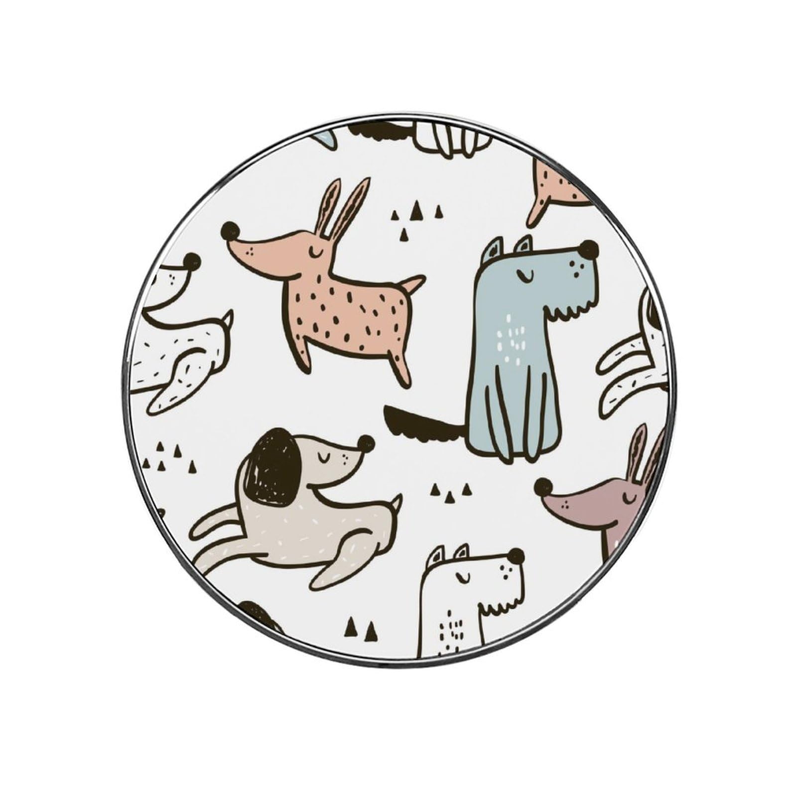 Cartoon Dog Refrigerator Magnet Decorative Fridge Sticker For Kitchen Office Home Décor