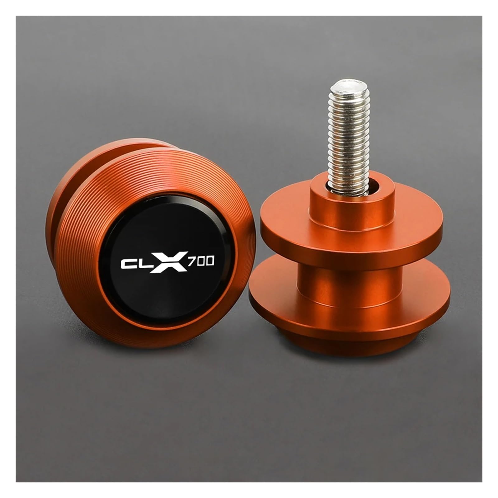 Fsjgbnhokvn 10Mm Orange Motorcycle Paddock Stand Spool Sliders For Cfmoto 700Clx 700 Clx Clx700 2023 2022 2021 Motorcycle Cnc Swingarm Sliders Spools 10Mm(10Mm Orange)