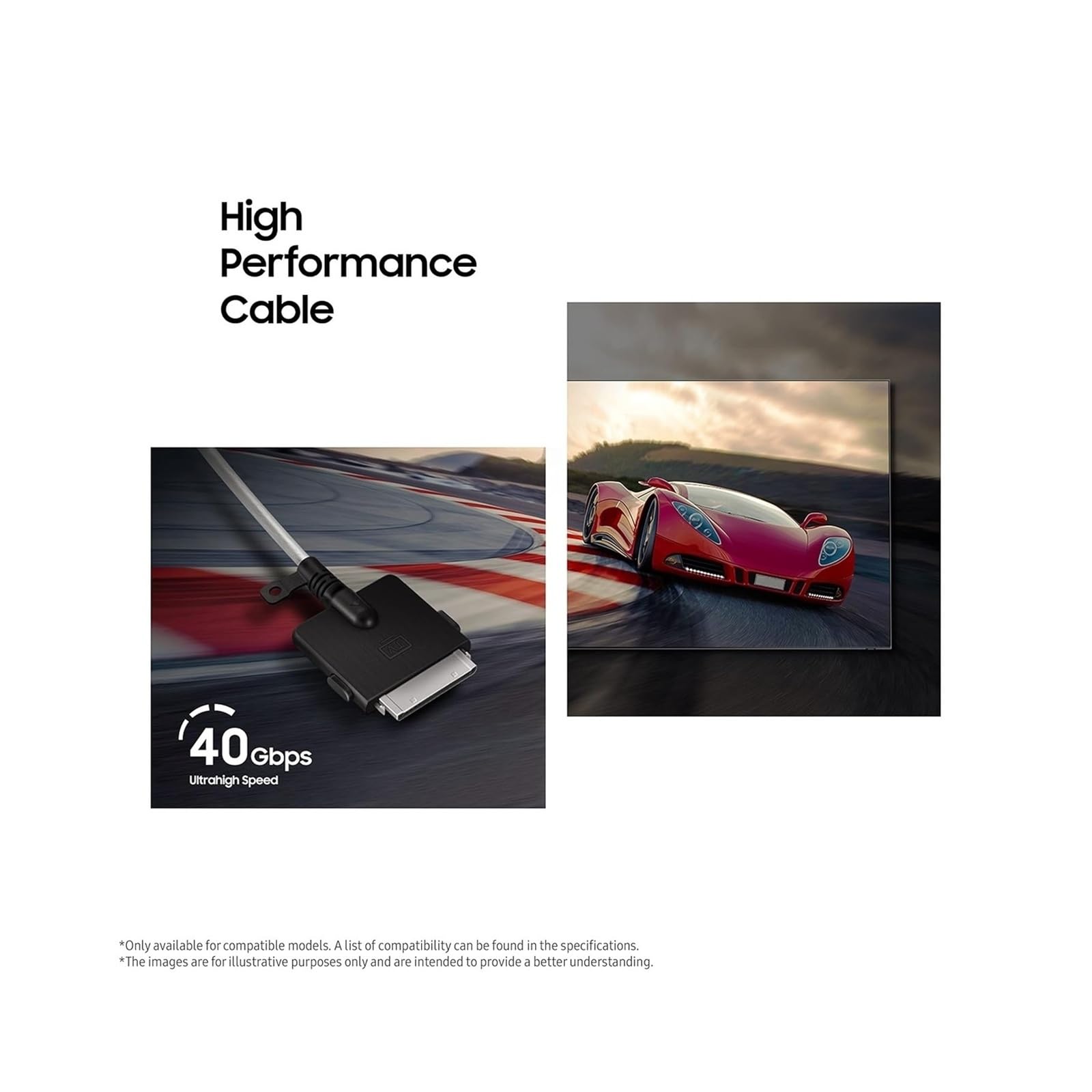 Un Cavo Invisibile for Neo QLED 8K QN900A 2021 5m TV Connect Trasmissione Dati ad Alta velocità VG-SOCA05, Compatibile con Samsung, Cavo Dati