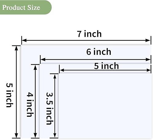 Miniatura 4 de Papel fotográfico de 5 x 7 pulgadas de alto brillo 100 hojas
