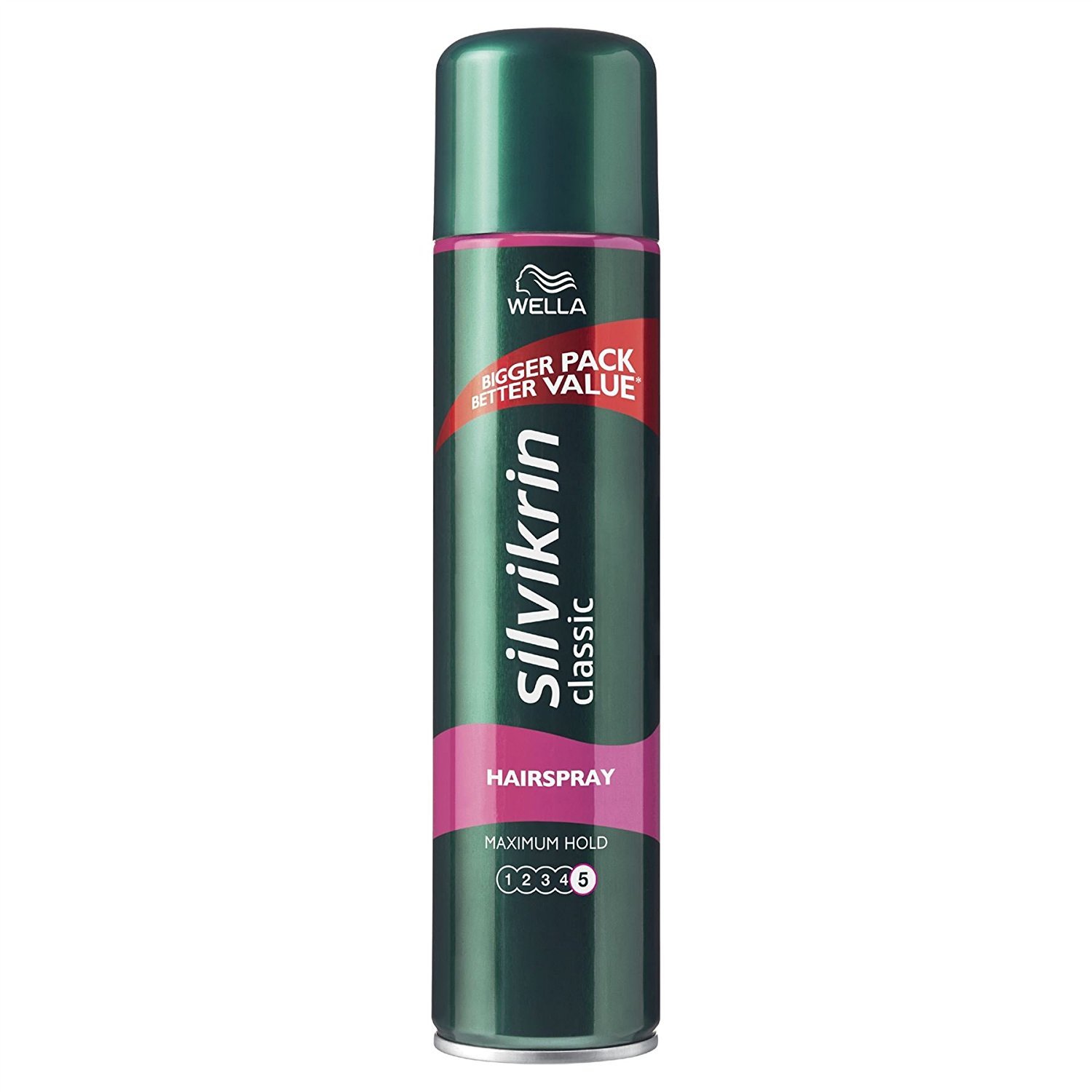 Wella Silvikrin Maximum Hold Hairspray, 75ml