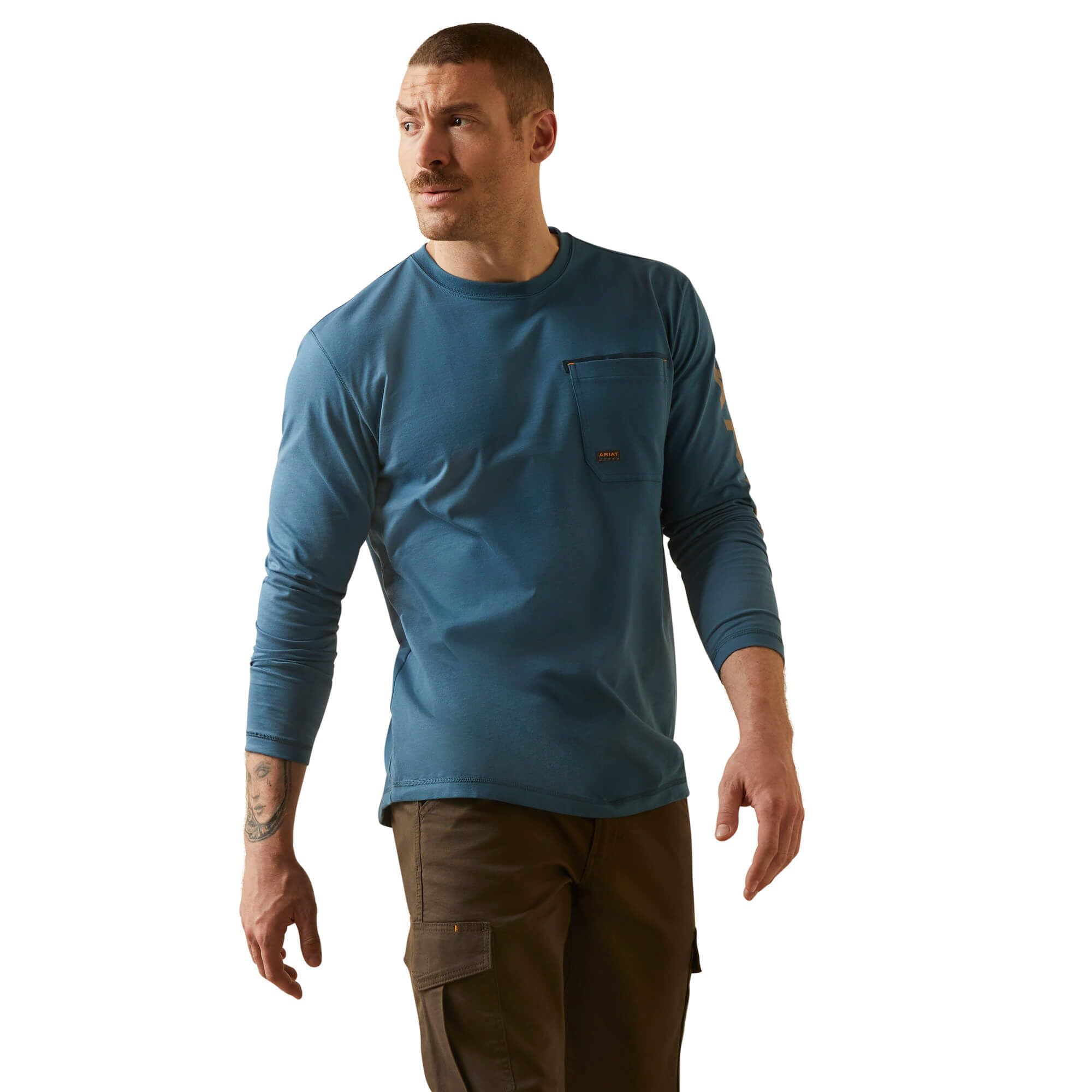 Ariat Men's Rebar Workman Logo