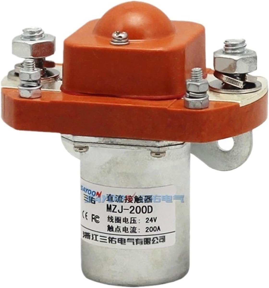 MZJ-50D 100D 200D 400D 600D DC コンタクタ 12V 24V 36V 48V(Mzj-400d,DC 2