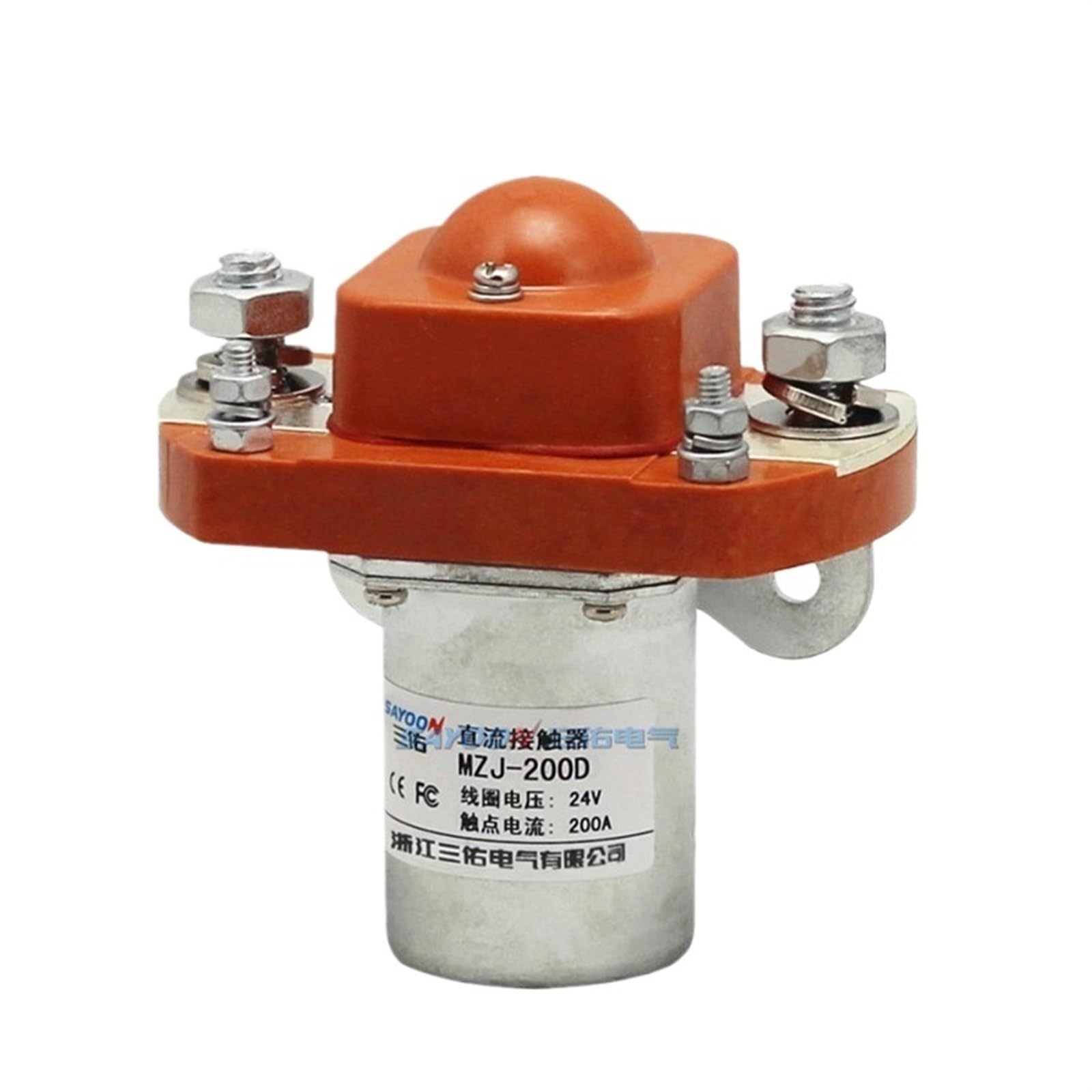 QEFHSVVZE MZJ-50D 100D 200D 400D 600D DC contactor 12V 24V 36V 48V(Mzj-100d,DC 12V)