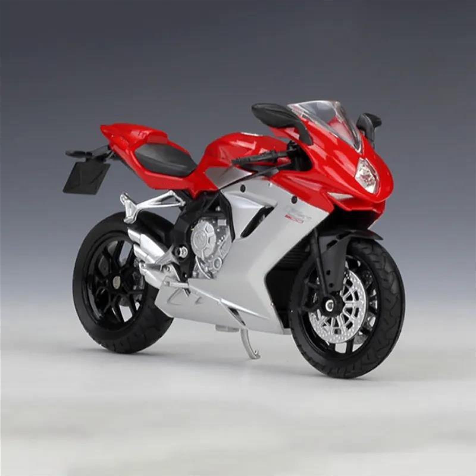 SEYXF Motorbike Toy Motorcycle Simulation Diecast Model Collection Gift 1:18 for MV Agusta F3 800