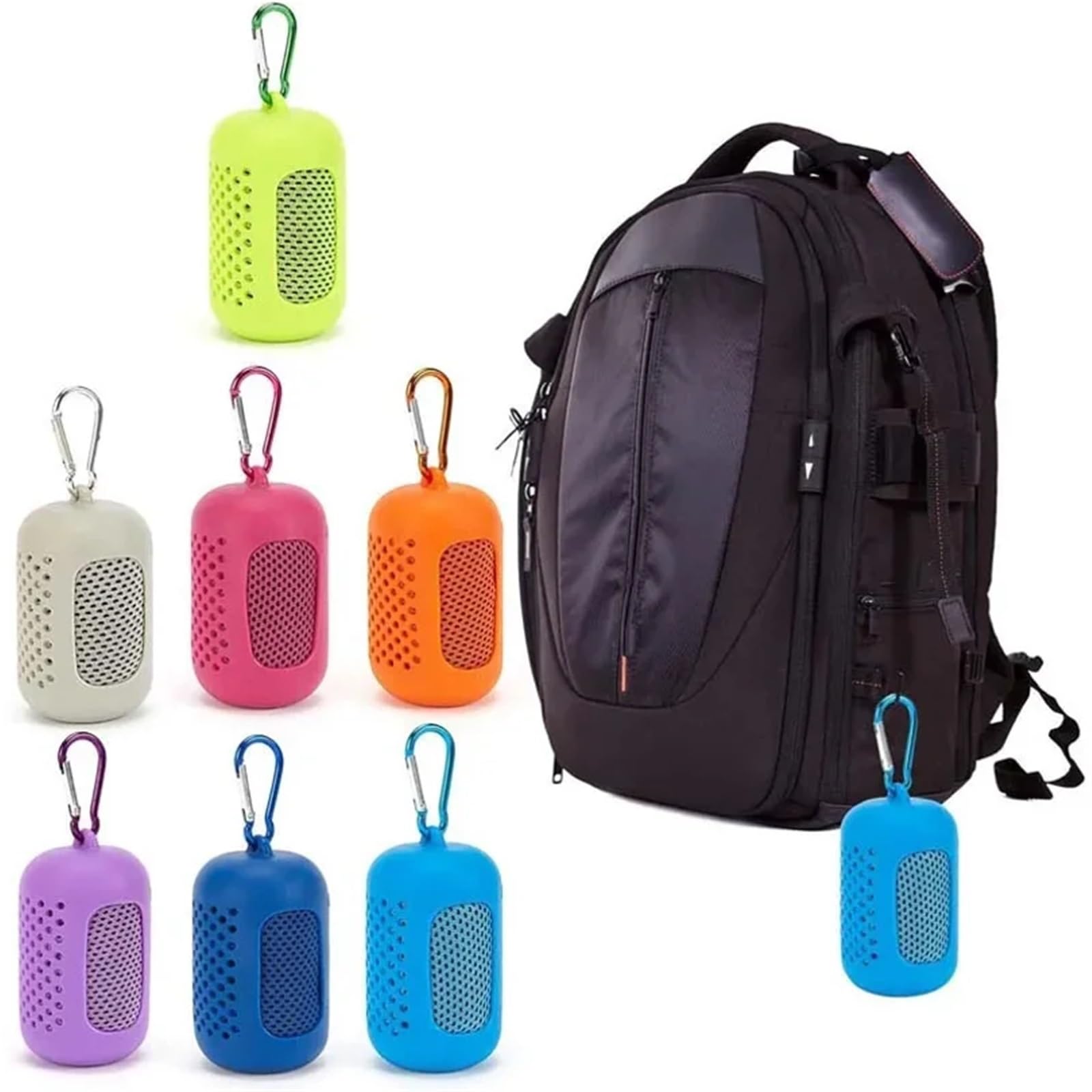 Toalla Refrigerante Toalla Deportiva refrescante de Microfibra, Toalla enfriamiento instantáneo for Gimnasio, natación, Yoga, Correr, 30 x 90 cm, Secado rápido, paño