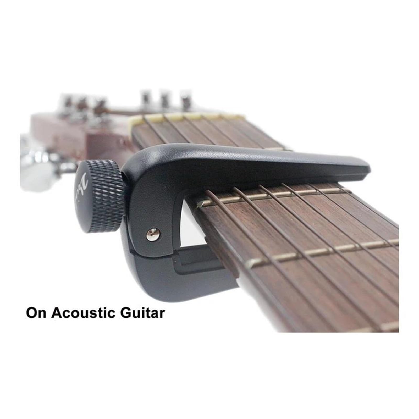 Capotasto Per Chitarra Ukulele Violino Basso Capotasto Accessori Per Chitarra Strumenti Musicali(Silver)
