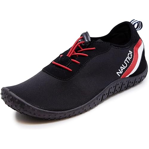 Nautica Women Men Water Shoe Quick Dry Aqua Socks Slip Resistant Comfortable Barefoot Shoes for Beach Swim Surf Pool Boat