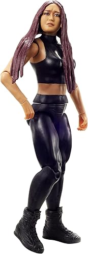 Miniatura 2 de WWE Io Sharai - Figura de acción de la serie 124, figura de acción posable de 6 pulgadas, coleccionable para edades de 6 años en adelante