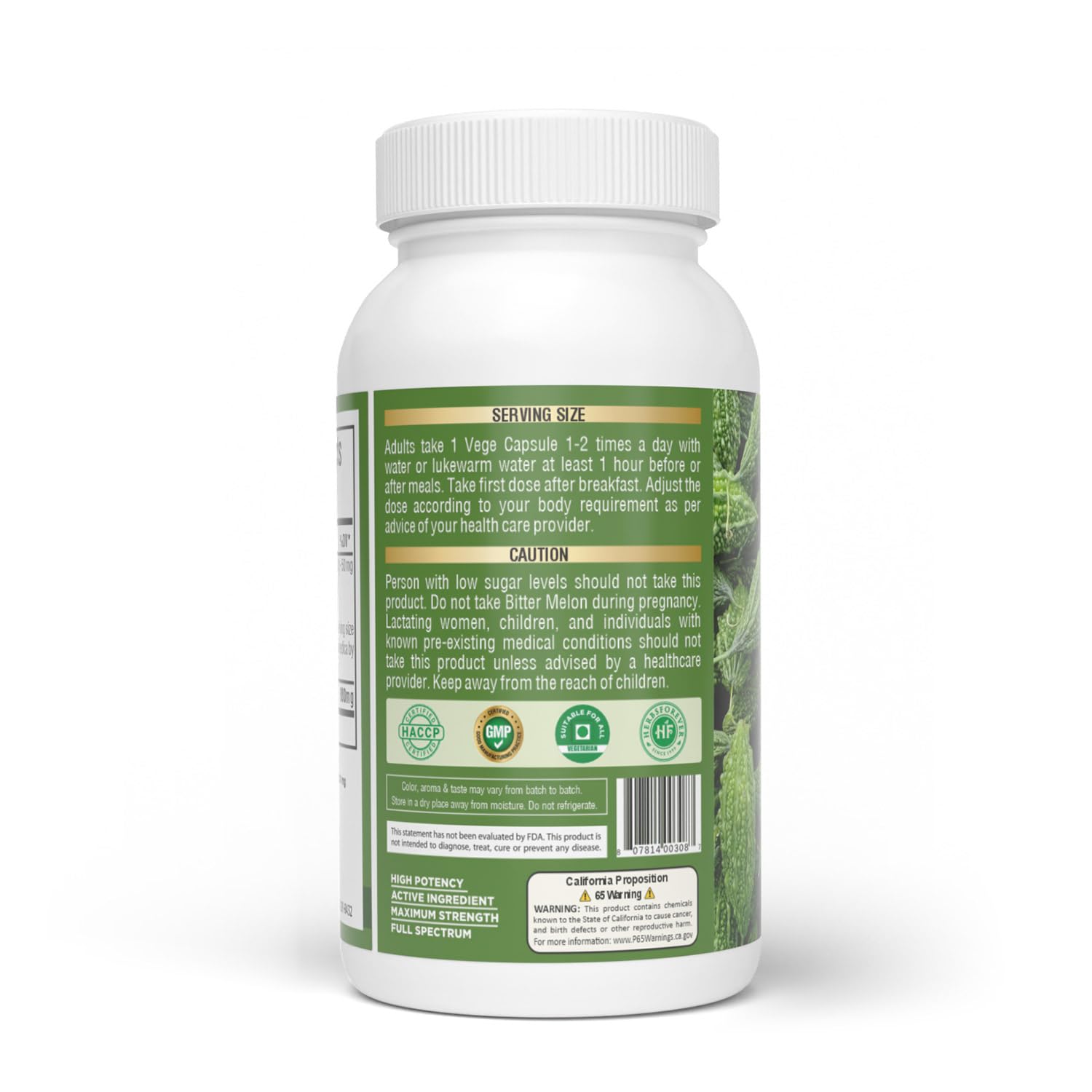 Amazon.com: HerbsForever Bittermelon/Gourd-Extra Strength(10:1
