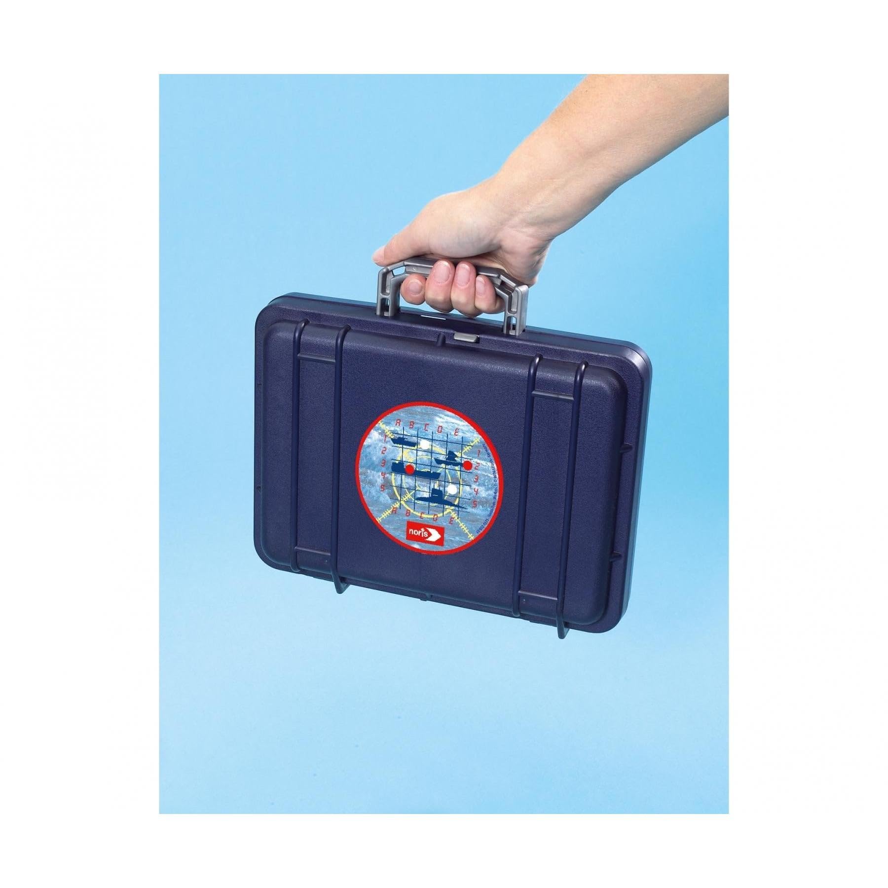 Noris 606100335 Simba Gra w okręty, zapakowana w walizkę, wymiary: 39x21 cm, 5l+