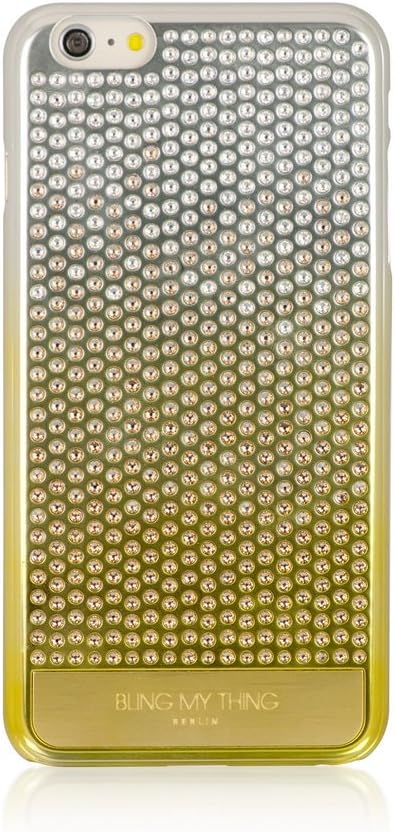 Bling My ThingCase with Crystal Moonlight Swarovski Elements - Retail Packaging - Metallic Gradient Gold