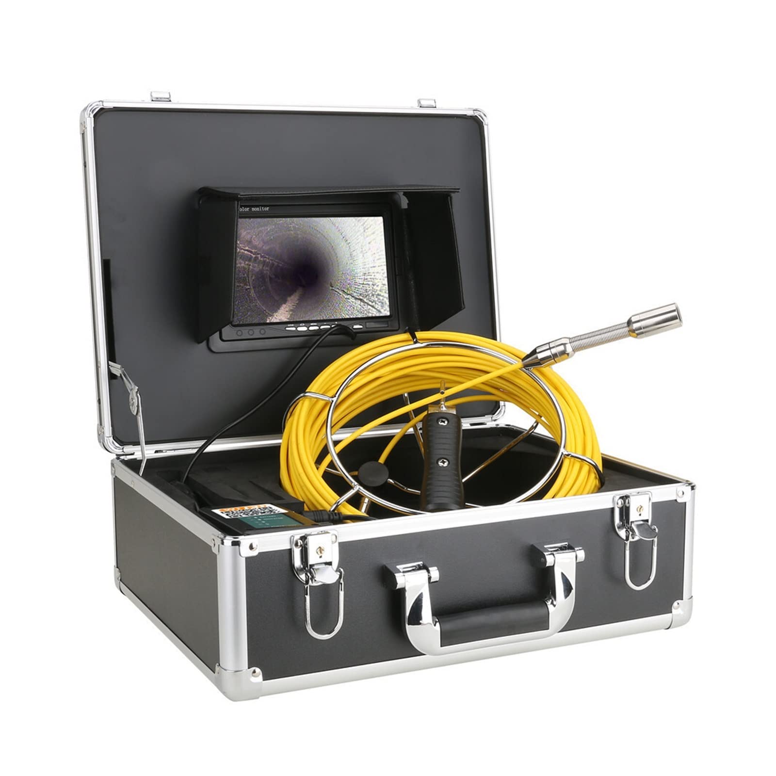 Cámara de Alcantarillado, Cámara de alcantarillado, cámara de video de inspección de tuberías de alcantarillado con 51 2Hz Localizador de tuberías 2 2 mm IP68 HD 1000TVL Cámara de inspección de tuberí