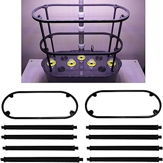 12 Unique Trellis Ideas to Add Character to Your Garden Space 87 Stackable Trellis Extension for AeroGarden Bounty - ABS Plant Support Sy...