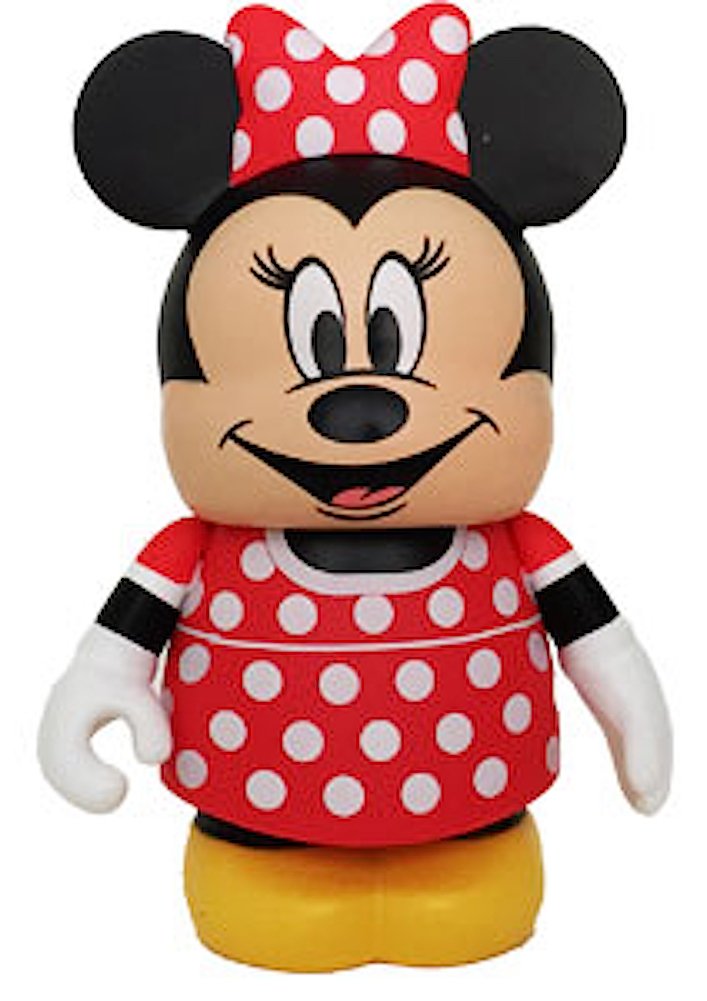 Disney Parks Exclusive Theme Park Favorites Vinylmation 3 Minnie Mouse In Polka Dots