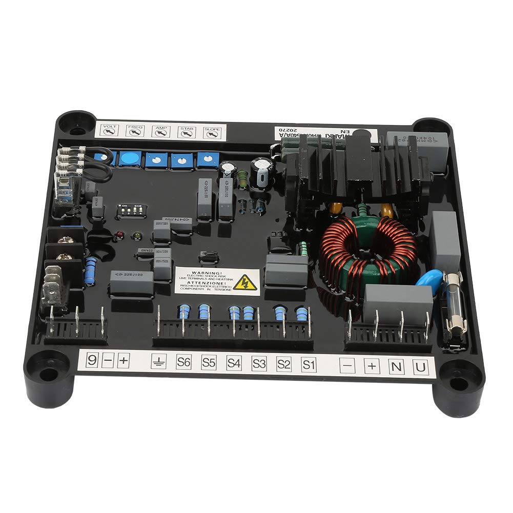 Generic Tablero Regulador de Voltaje para Generadores, Aseguramiento y Confiabilidad, Regulación Automática de Voltaje para Generadores Monofásicos y Trifásicos, Ajuste, Diseño