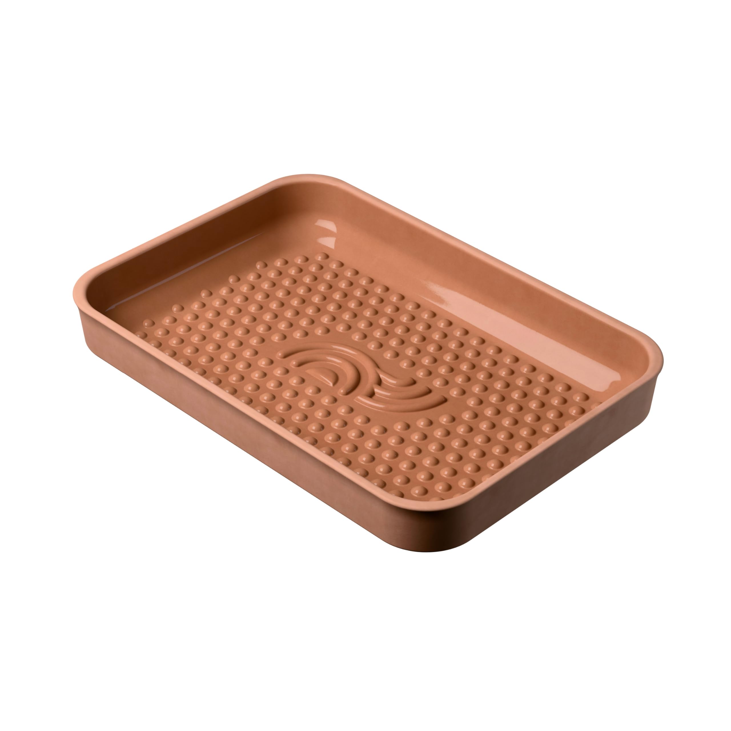 myromy® BBQ Plancha Keramik, Grillplatte & Grillschale, Handmade Germany