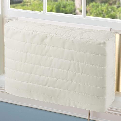COSFLY Cubierta de aire acondicionado interior para unidades de aire acondicionado para interiores 16 x 13 x 3 pulgadas (largo x alto x profundidad)