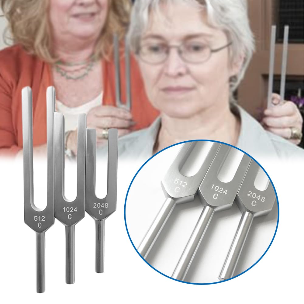 Amazon.com: 6-Piece Tuning Fork Set for Sound Healing & Meditation