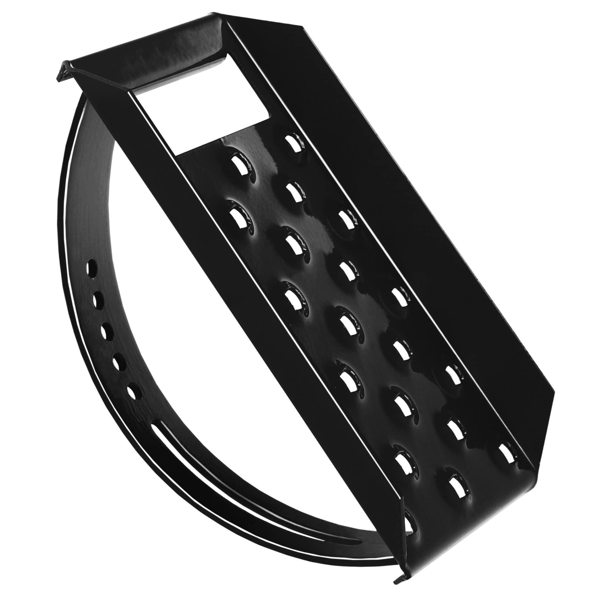 Dachtritt Einzeltritt Steigtritt Lauftritt Gitterrost Komplett Set - schwarz (RAL 9005)