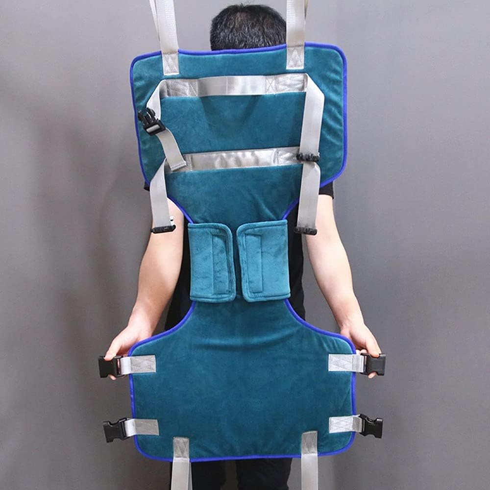 Divided Leg Sling for Elderly Disabled, Patient Hoist Sling Stair Transfer Belt, Full Body Patient Lift Sling Medical Walking Standing Aids Carrier Patient Lifter Divided Leg Sling L