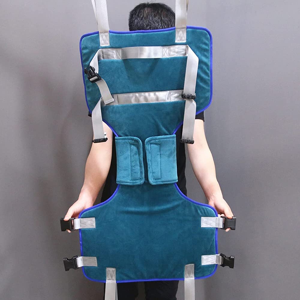 Arnés de Elevación Paciente de Cuerpo Completo, Eslinga de Elevación con Accesorios de Bucle para Posicionamiento Y Elevación de La Cama, Enfermería, Grúa de 4 Pinzas M